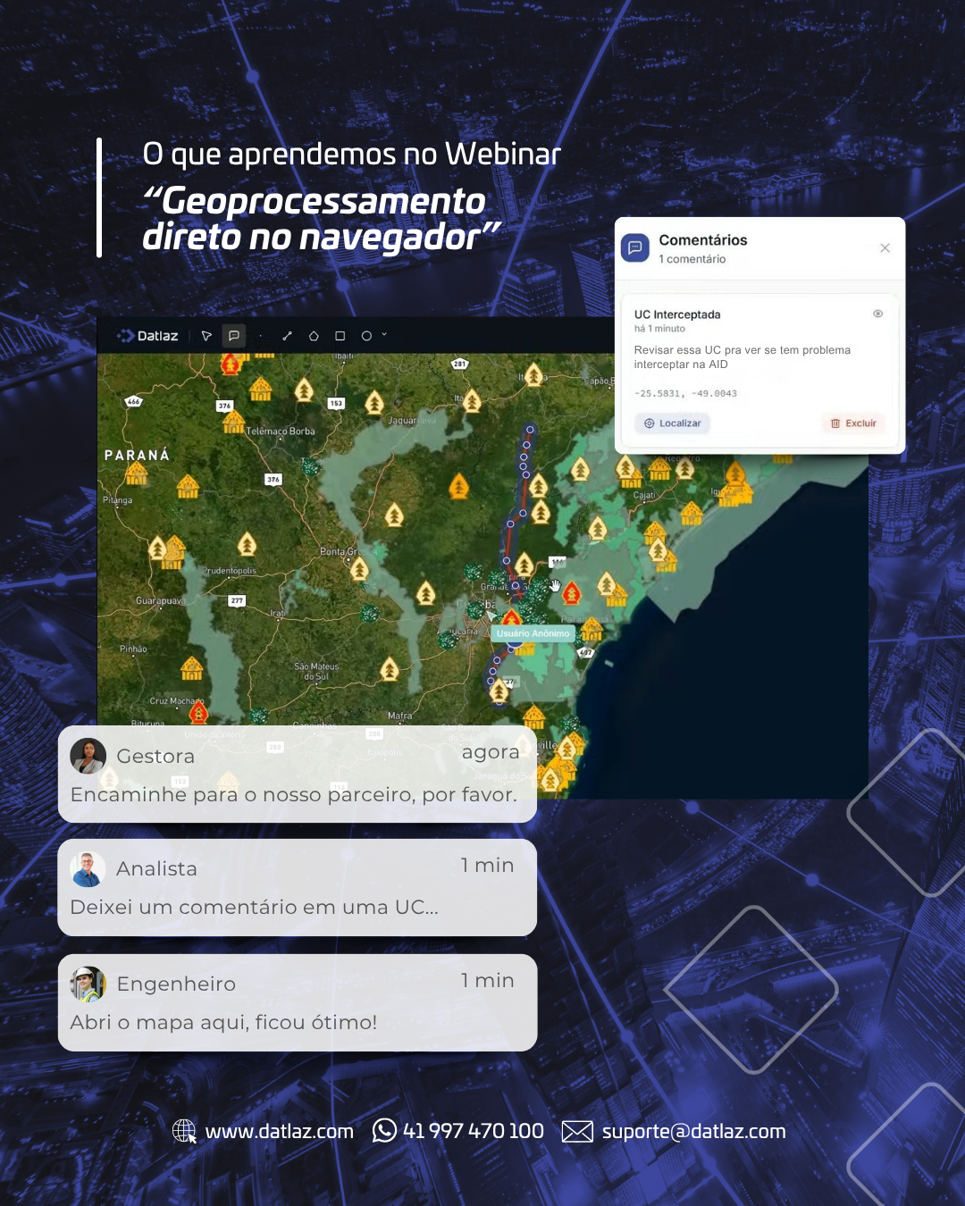 O que aprendemos com o nosso último webinar